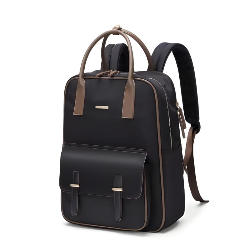 Noir Sac à Dos Ordinateur Femme Chic Univers du Voyage