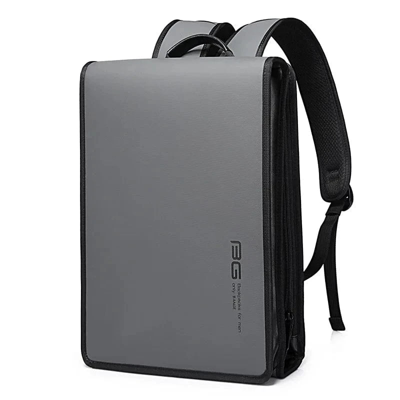Gris Sac à Dos Ordinateur Homme Luxe Univers du Voyage