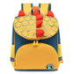 Jaune et Bleu Marine / Personnalisé Sac à Dos Personnalisable Enfant Univers du Voyage