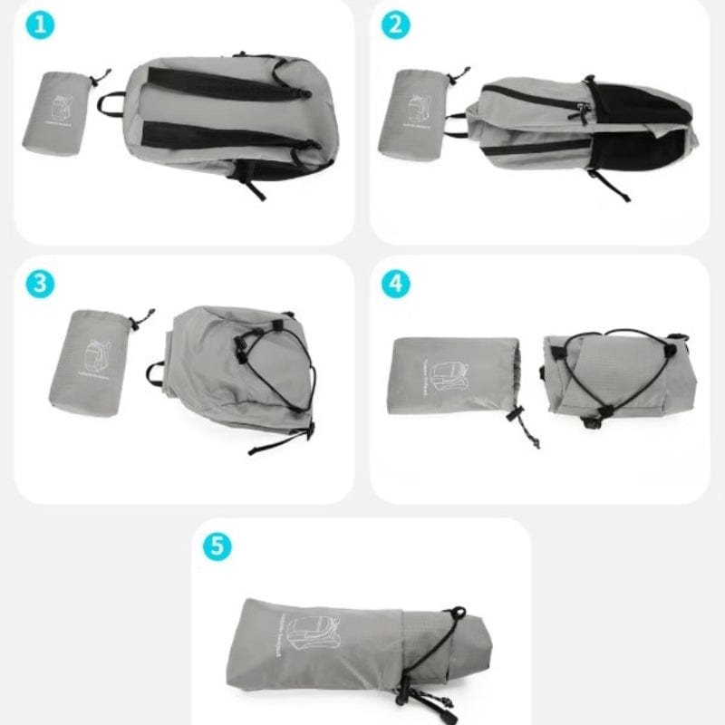 Sac à Dos Pliable et Imperméable Univers du Voyage