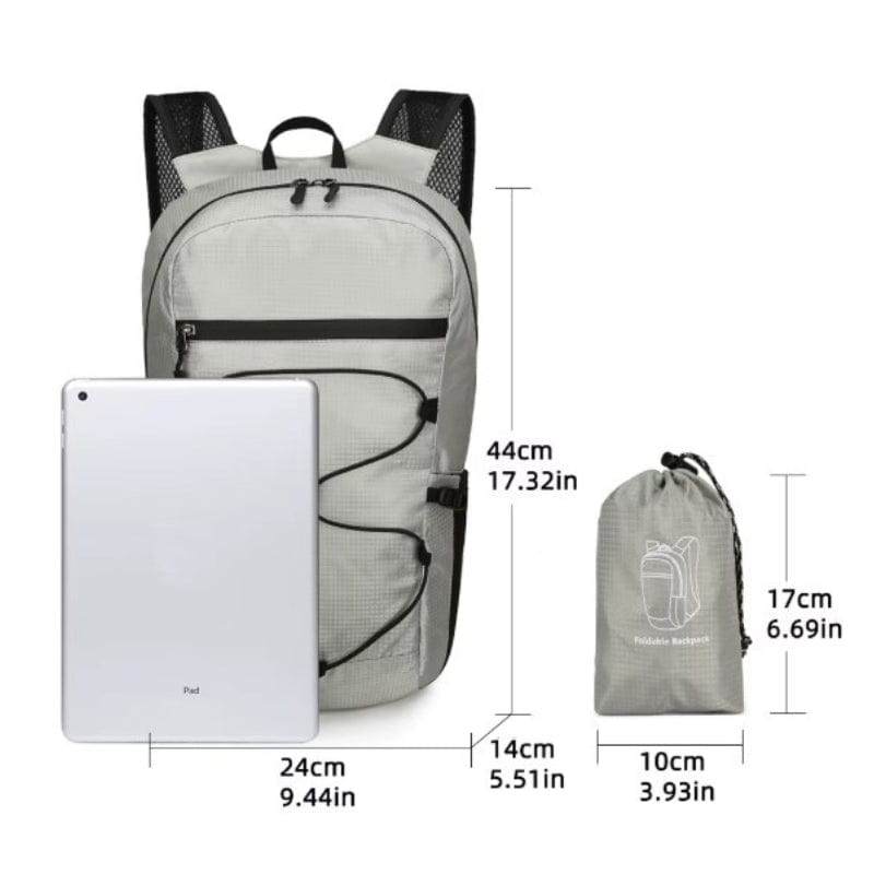 Sac à Dos Pliable et Imperméable Univers du Voyage