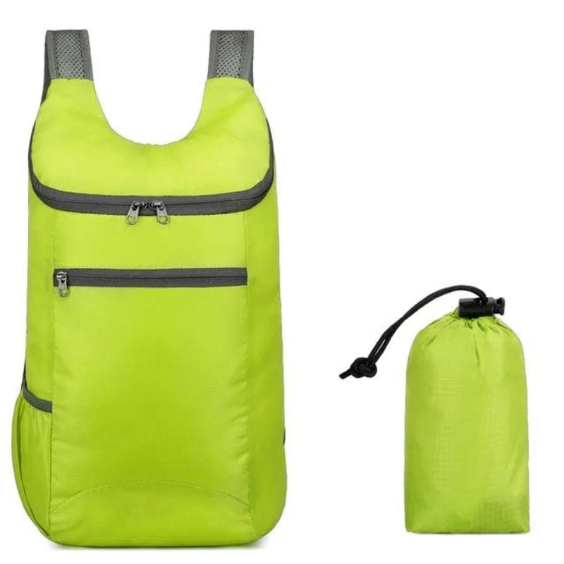 Vert fluo Sac à Dos Pliable Waterproof Univers du Voyage