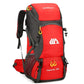 Rouge Sac a Dos Randonnée 50 litres Univers du Voyage