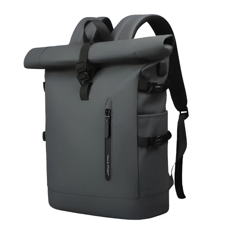 Gris Sac à Dos Roll Top Imperméable Univers du Voyage