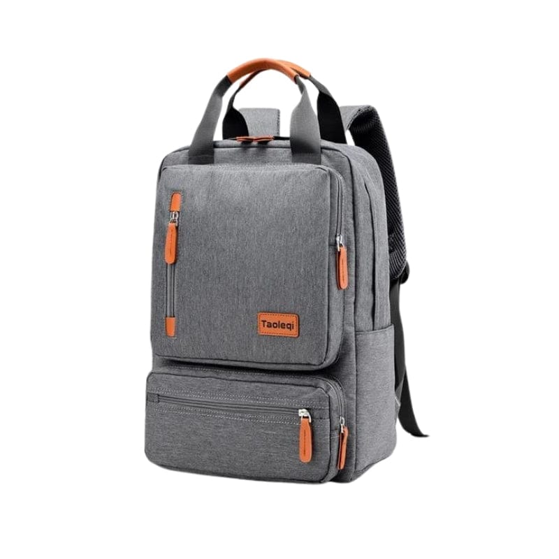 Gris Clair Sac à Dos Toile Canvas Univers du Voyage