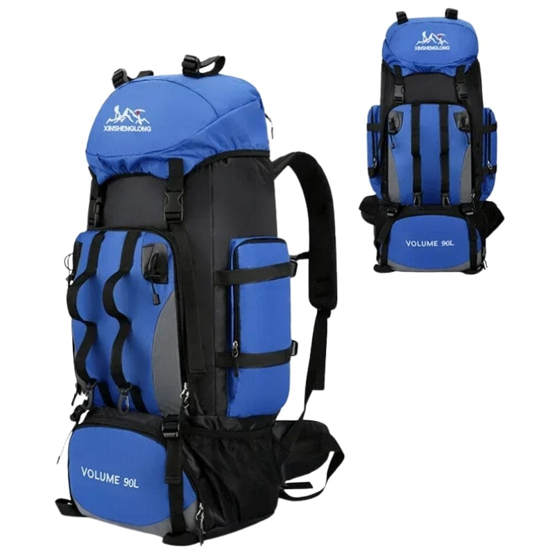 Bleu Clair / Sans Housse Imperméable Sac à Dos Trekking Univers du Voyage