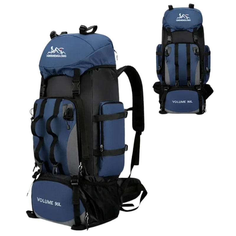 Bleu Marine / Sans Housse Imperméable Sac à Dos Trekking Univers du Voyage