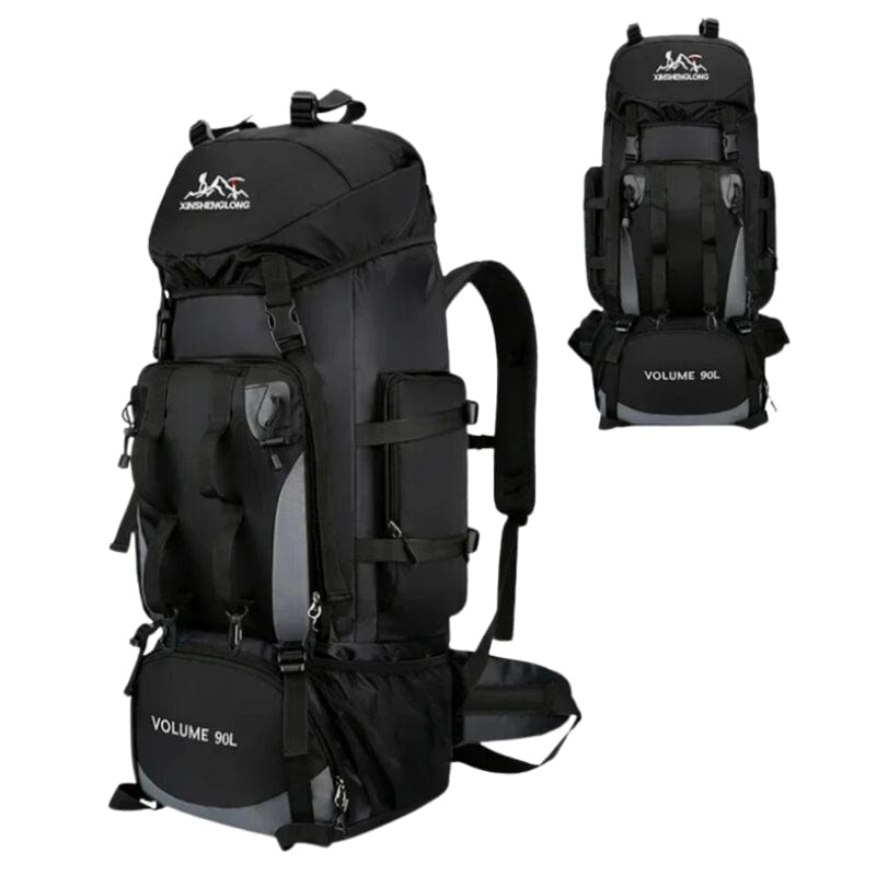 Noir / Sans Housse Imperméable Sac à Dos Trekking Univers du Voyage