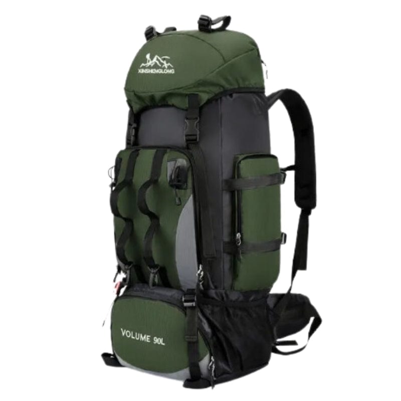 Vert / Sans Housse Imperméable Sac à Dos Trekking Univers du Voyage