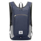 Bleu foncé Sac à Dos Ultraléger Pliable Univers du Voyage