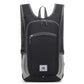 Noir Sac à Dos Ultraléger Pliable Univers du Voyage