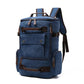 Bleu Sac à Dos Vintage Univers du Voyage