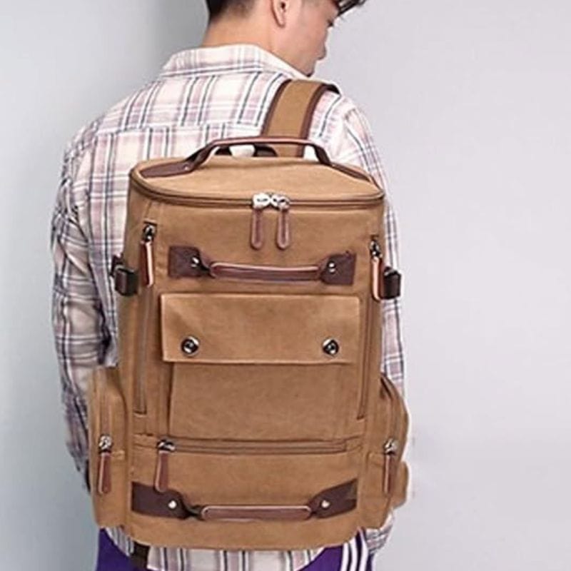 Sac à Dos Vintage Univers du Voyage