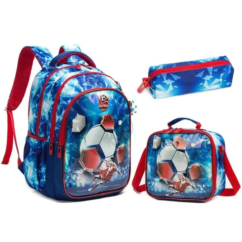 Motif Football 3 Sac à Dos Voyage Avion Enfant Univers du Voyage