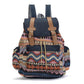 Modèle 3 Sac à Dos Voyage Femme en Toile Univers du Voyage