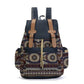 Modèle 4 Sac à Dos Voyage Femme en Toile Univers du Voyage