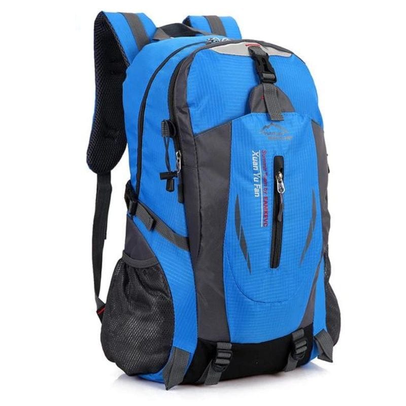 Bleu Sac à Dos Voyage Road Trip Univers du Voyage