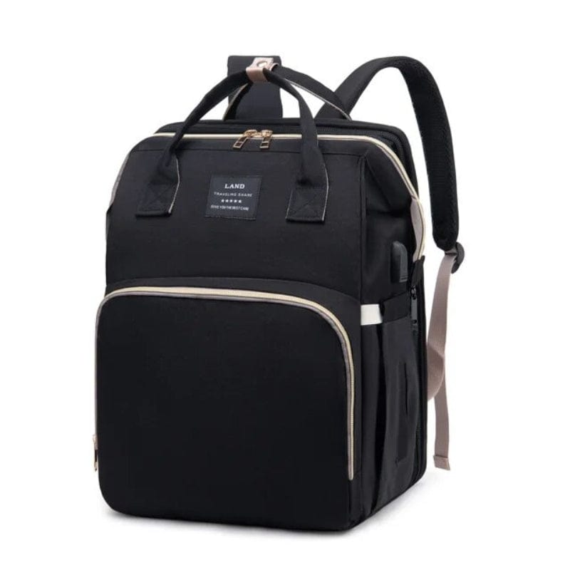 Noir Sac à Langer Lit Bébé Univers du Voyage