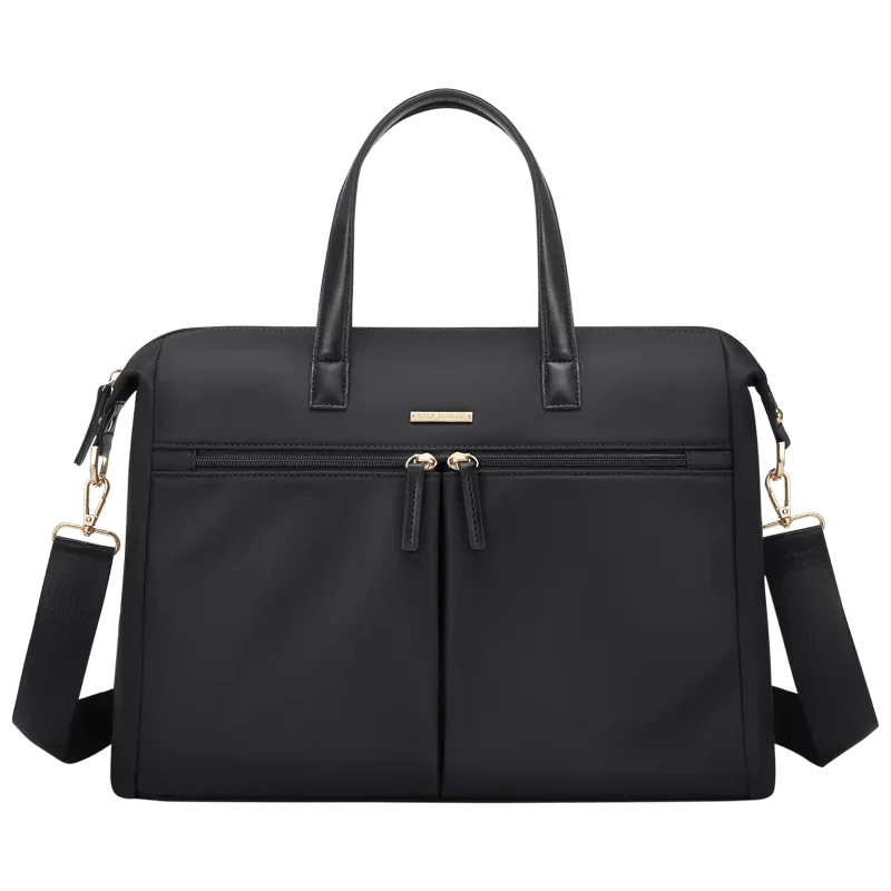 Noir Sac à Main Ordi Femme Univers du Voyage