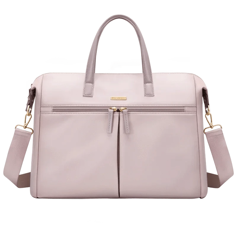 Rose Sac à Main Ordi Femme Univers du Voyage