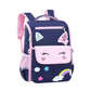 Bleu et Rose / Sans Roulettes Sac à Roulette Enfant Univers du Voyage