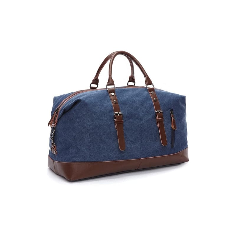 Bleu / M Sac Canvas Voyage Univers du Voyage