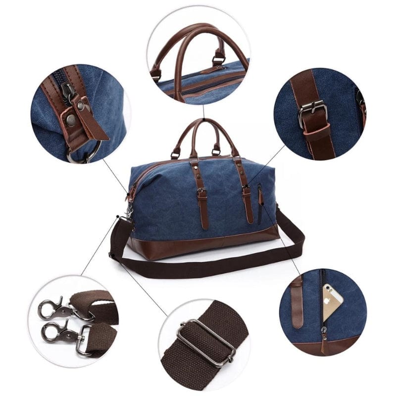 Sac Canvas Voyage Univers du Voyage