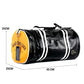 Sac de Sport PU Homme Vintage Univers du Voyage
