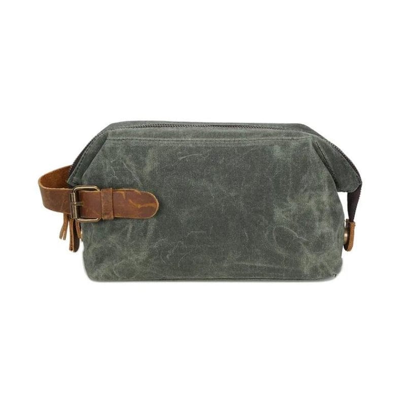 Vert Sac de Toilette pour Homme Univers du Voyage