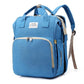 Bleu Ciel Sac de Voyage à Langer Confort pour Bébé Univers du Voyage