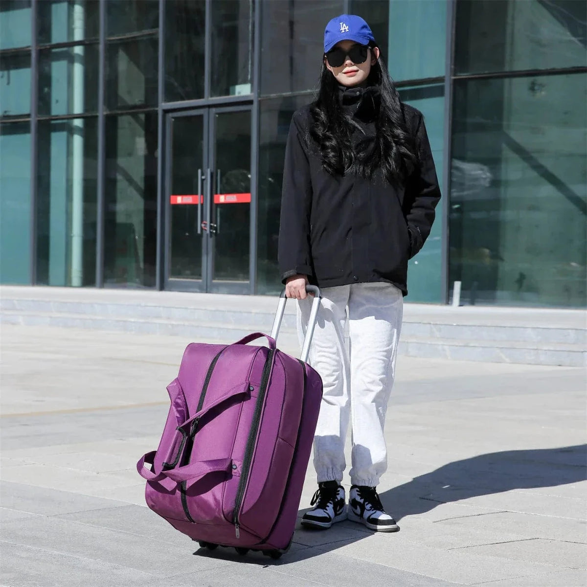 Sac De Voyage à Roulettes Unisexe Univers du Voyage