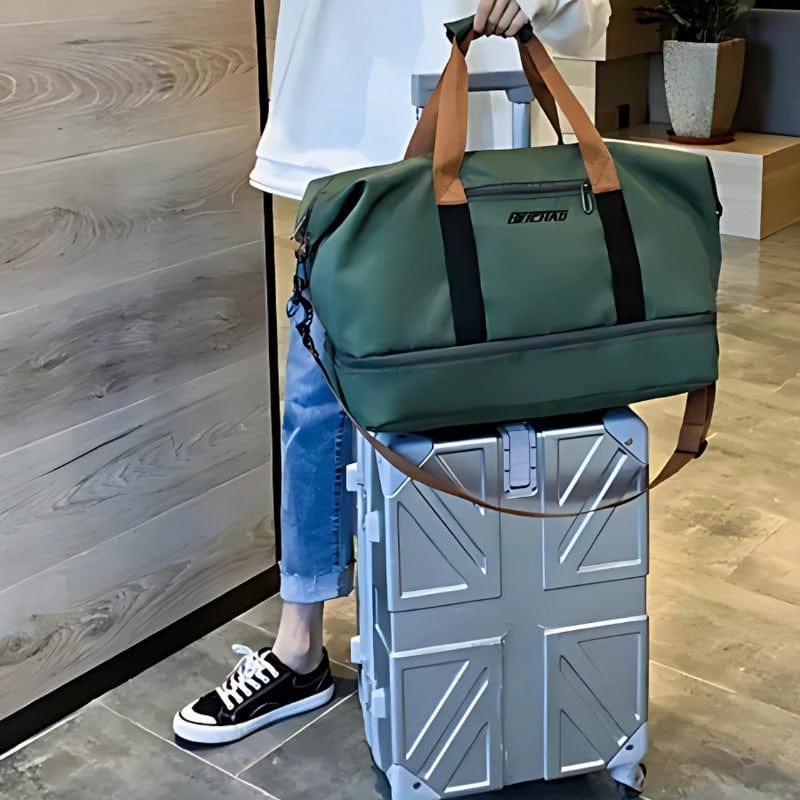 Sac de Voyage avec Rangement Chaussures Univers du Voyage