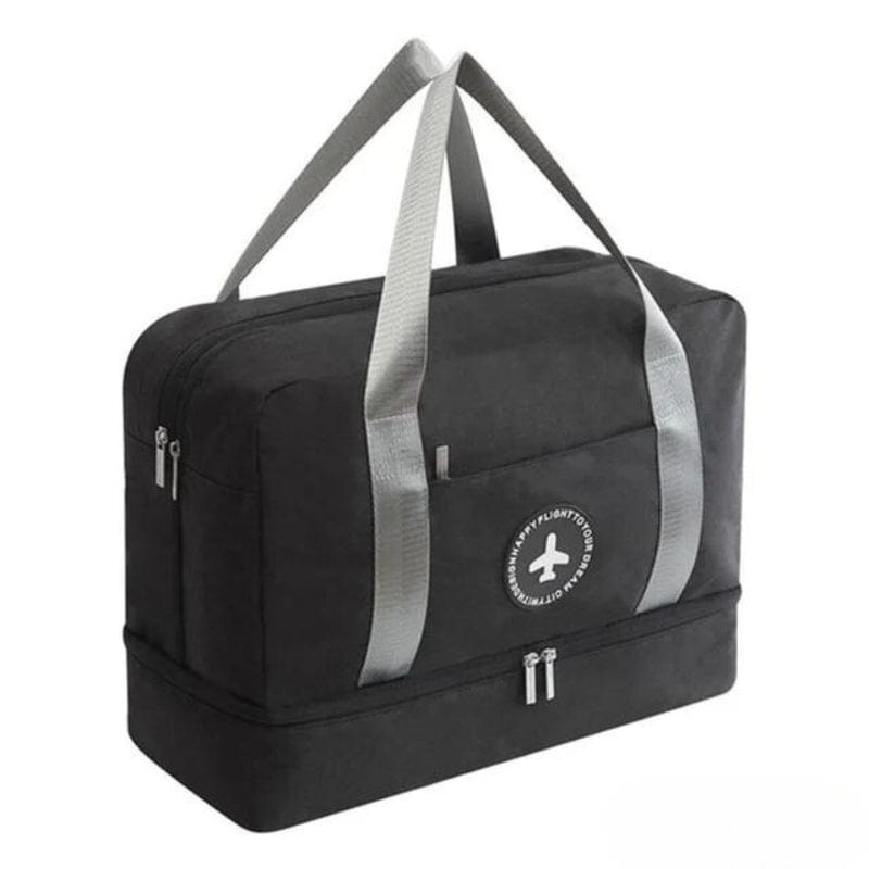 Noir Sac de Voyage Cabine avec Compartiment Chaussures Univers du Voyage