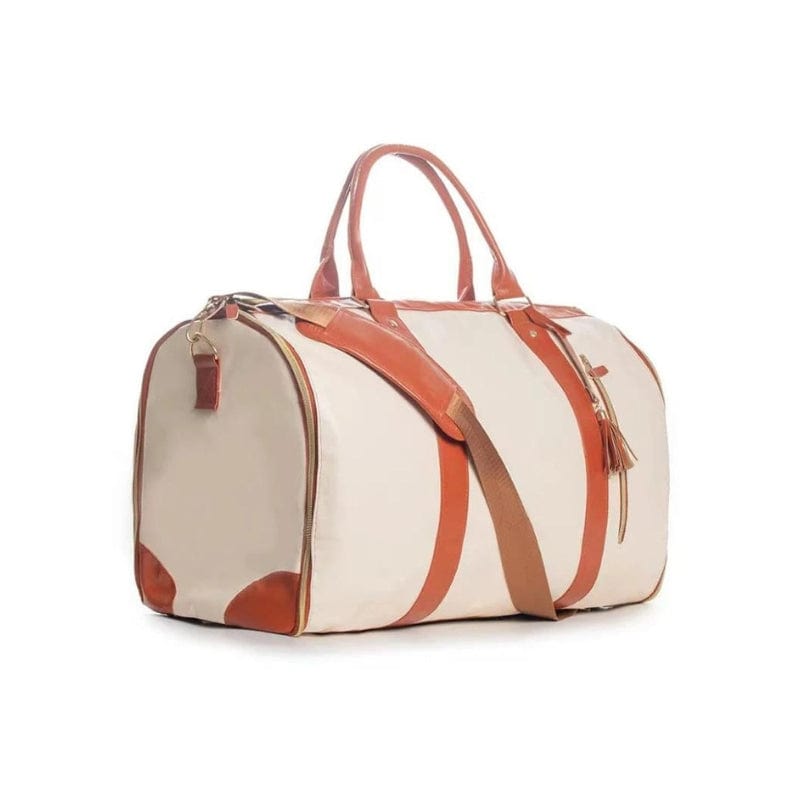 Beige Sac de Voyage en Simili Femme Univers du Voyage