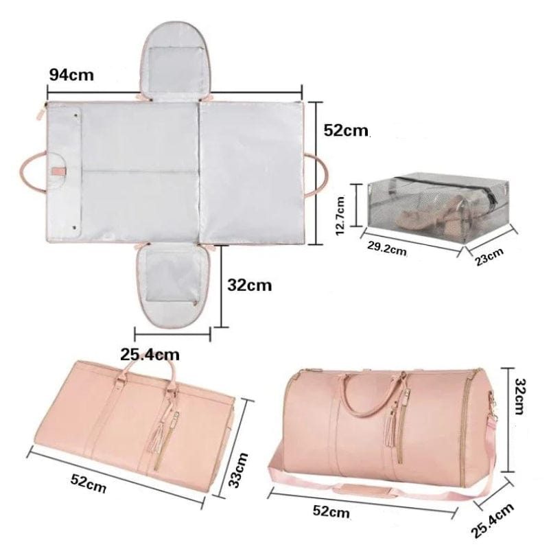 Sac de Voyage en Simili Femme Univers du Voyage