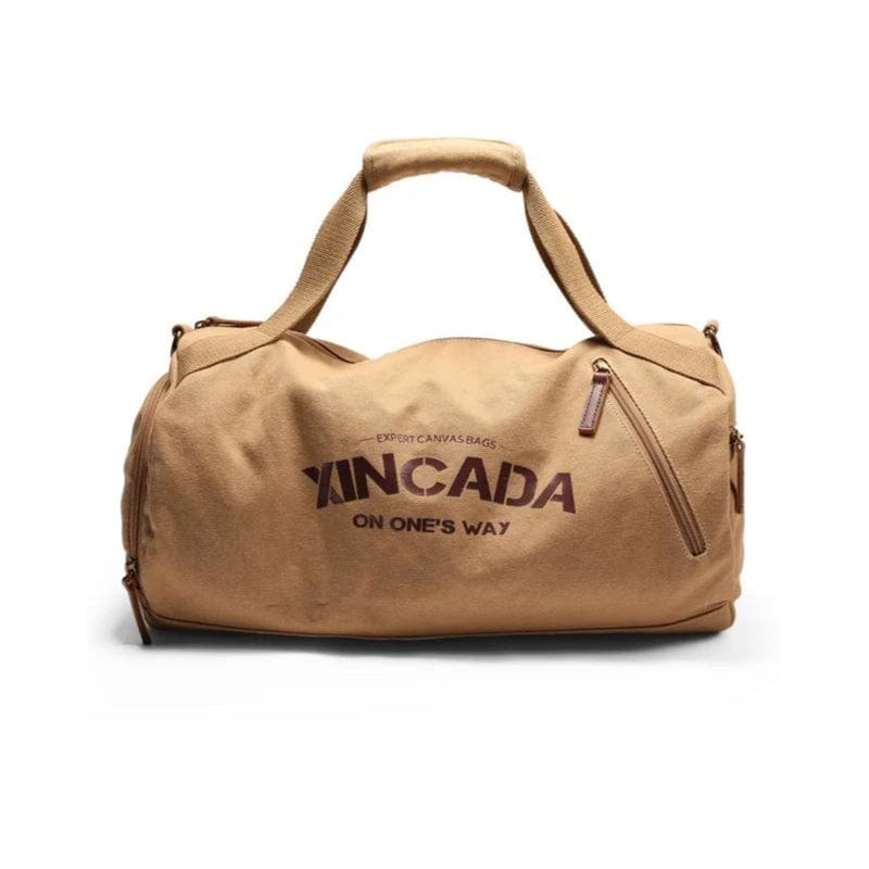 Beige Sac de Voyage en Toile Univers du Voyage