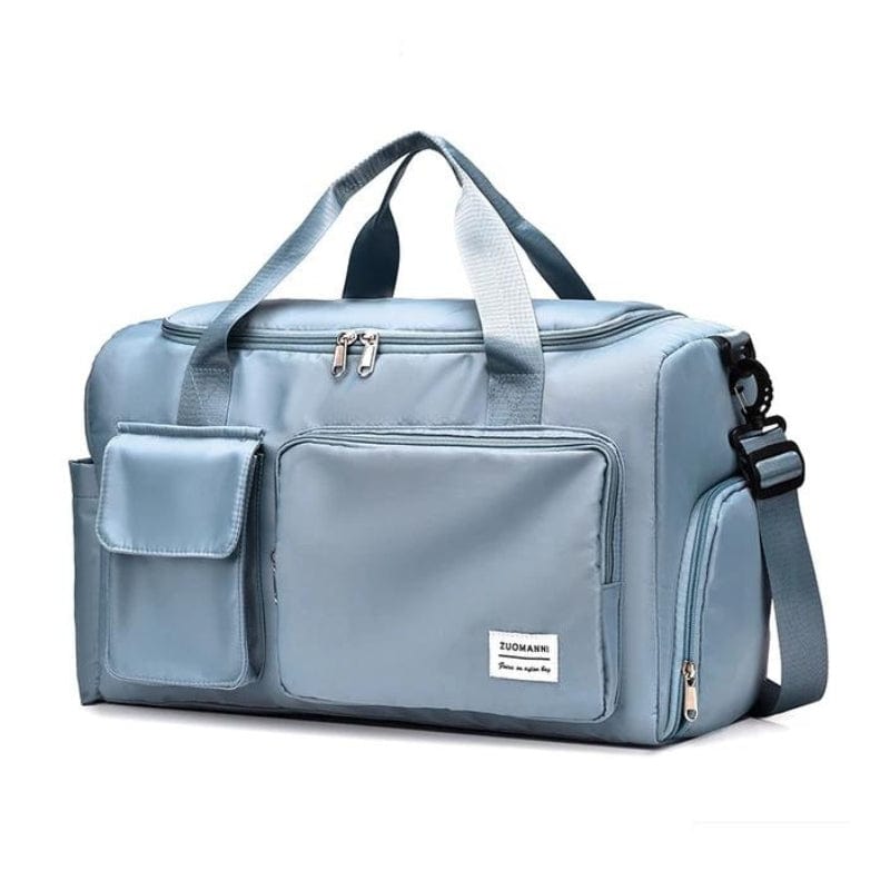 Bleu Sac de Voyage Femme avec Rangement Chaussures Univers du Voyage