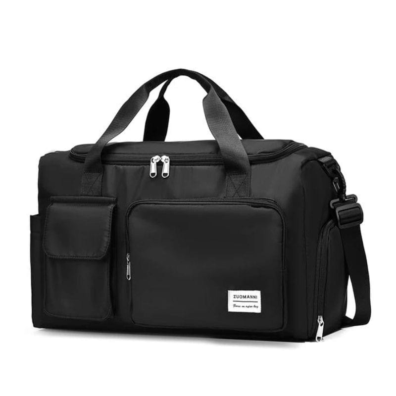 Noir Sac de Voyage Femme avec Rangement Chaussures Univers du Voyage