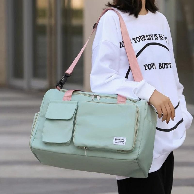 Sac de Voyage Femme avec Rangement Chaussures Univers du Voyage