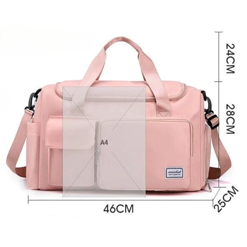 Sac de Voyage Femme avec Rangement Chaussures Univers du Voyage