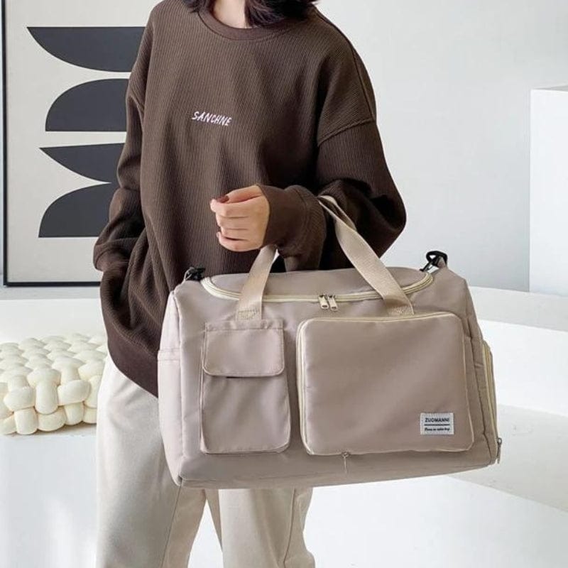 Sac de Voyage Femme avec Rangement Chaussures Univers du Voyage