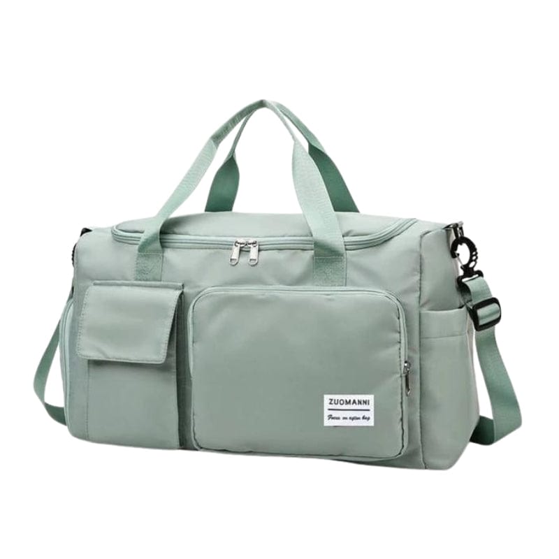 Vert clair Sac de Voyage Femme avec Rangement Chaussures Univers du Voyage