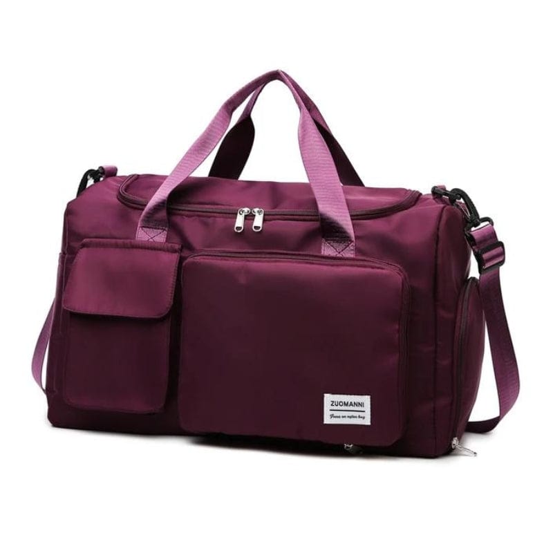 Violet Sac de Voyage Femme avec Rangement Chaussures Univers du Voyage