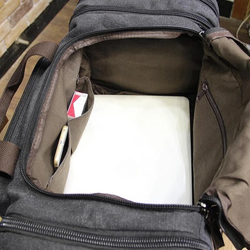 Sac de Voyage Homme en Toile Univers du Voyage