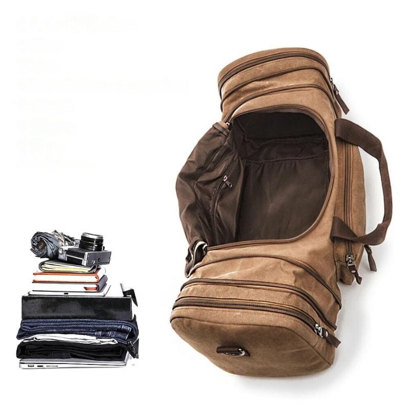 Sac de Voyage Homme en Toile Univers du Voyage