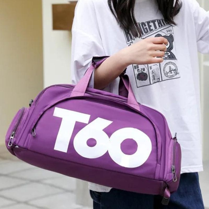 Sac de Voyage Léger avec Bandoulière Univers du Voyage