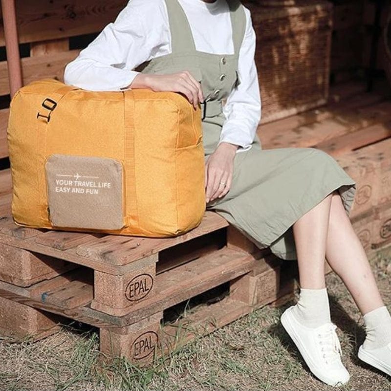 Sac de Voyage Pliable Pochette Univers du Voyage