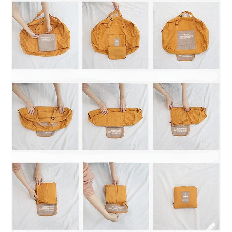 Sac de Voyage Pliable Pochette Univers du Voyage