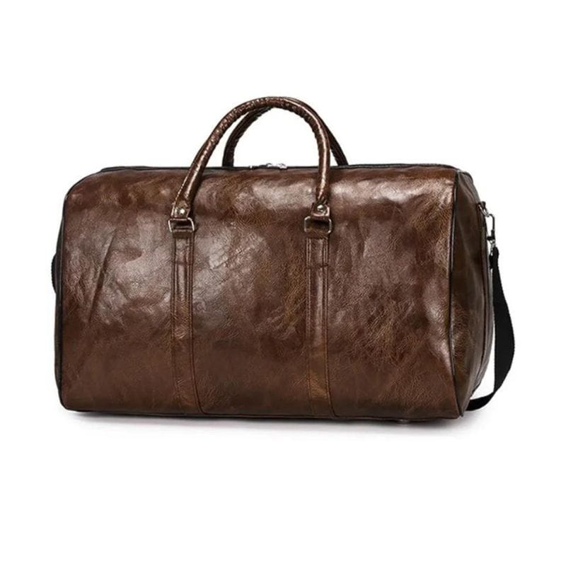 Marron Sac de Voyage simili Vintage Univers du Voyage