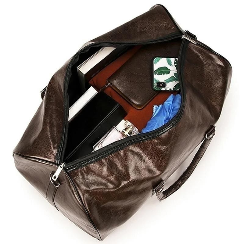 Sac de Voyage simili Vintage Univers du Voyage